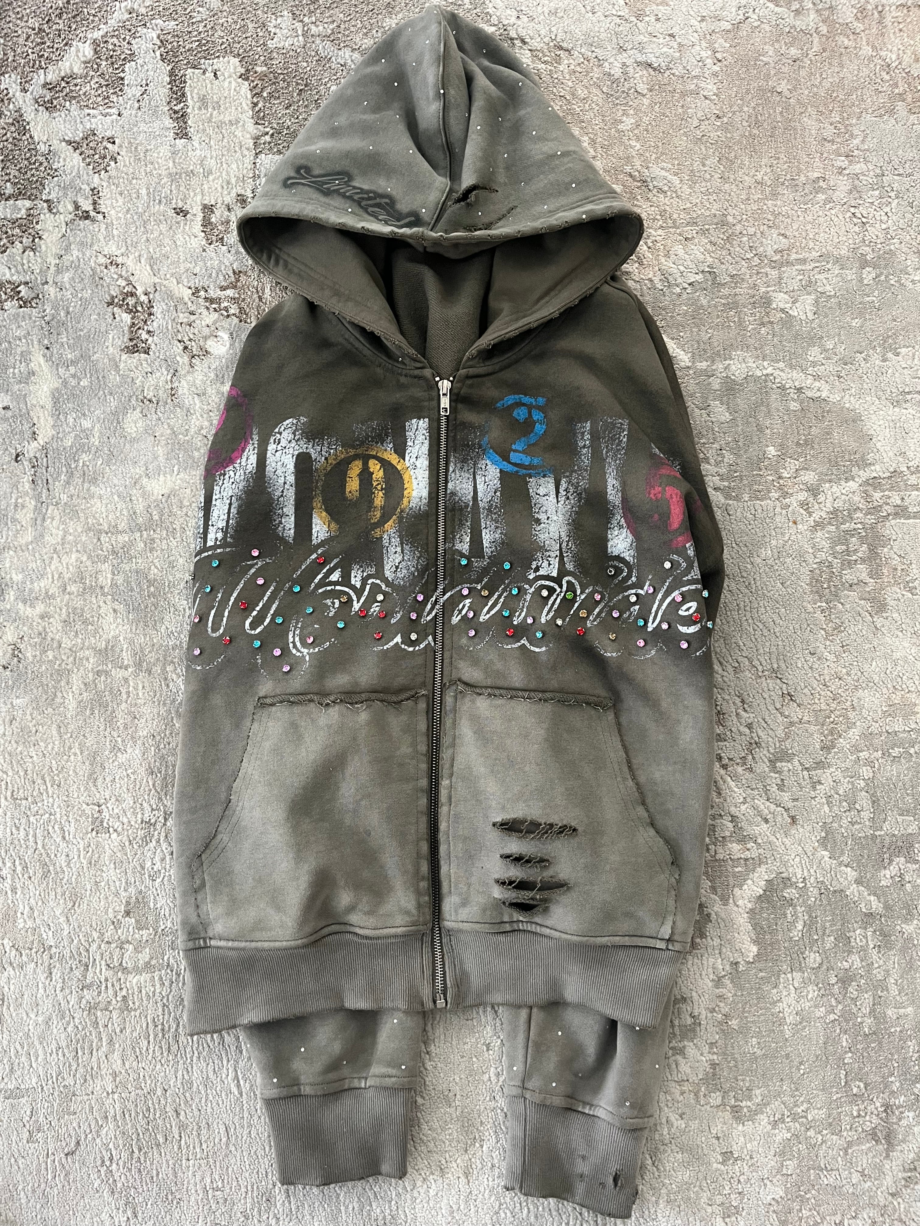 Anywhere But No Where Zip Up