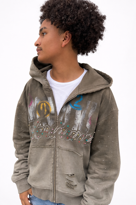 Anywhere But No Where Zip Up
